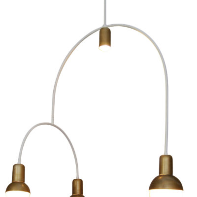 77-3788 HL-3523-4 CHRISTOPHER OLD COPPER & BLACK PENDANT HOMELIGHTING
