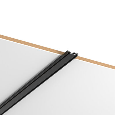 InLight Ultra-Thin μαγνητική ράγα σε μαύρη απόχρωση D:2m (TR008-BL)