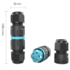 EW-P25 ΣΥΝΔΕΣΜΟΣ ΣΤΕΓΑΝΟΣ IP68 - FAST CONNECTOR - 5P 16A