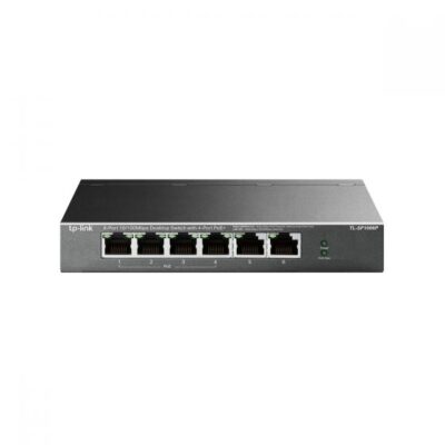 TP-LINK SWITCH TL-SF1006P V1 6-Port 10/100Mbps Desktop Switch with 4-Port PoE+