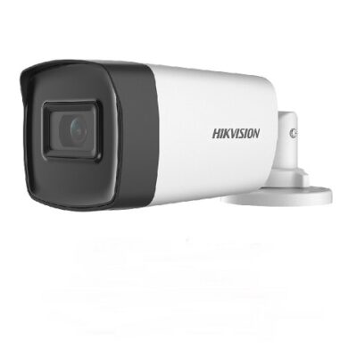 HIKVISION DS-2CE17H0T-IT3FS 2.8 Υβριδική Κάμερα Bullet 5MP, με φακό 2.8mm, IR40m και ενσωματωμένο μικρόφωνο