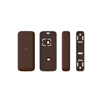 HIKVISION DS-PDB-MCS-Brown Σετ από πλαστικά καλύμματα σε καφέ χρώμα για την ασύρματη μαγνητική επαφή DS-PDMCS-EG2-WE και τον μαγνήτη της. Εύκολη αντικατάσταση