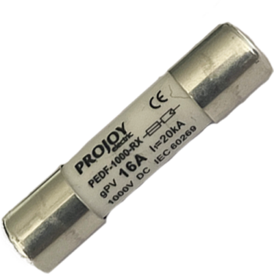 PEDF-1000-16 PROJOY ΑΣΦΑΛΕΙΑ 10X38 ΚΥΛΙΝΔΡΙΚΗ 16A 1000V DC