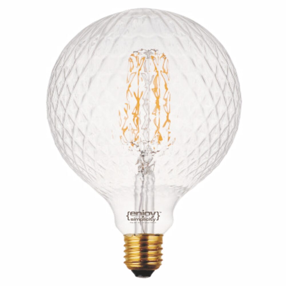 EL822003 | LED FILLAMENT VintageGlass G125*175|5.5W Ε27|2200k|550lm|{enjoysimplicity}™