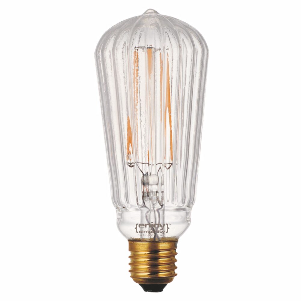 EL822005 | LED FILLAMENT VintageGlass ST60*160|5.5W Ε27|2200k|550lm|{enjoysimplicity}™