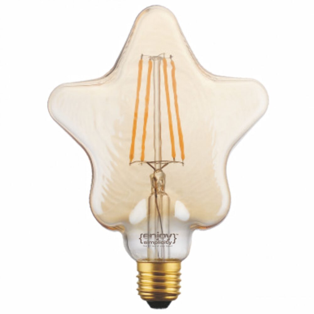 EL822008 | LED FILLAMENT VintageGlass D128*180|5.5W Ε27|2200k|550lm|{enjoysimplicity}™