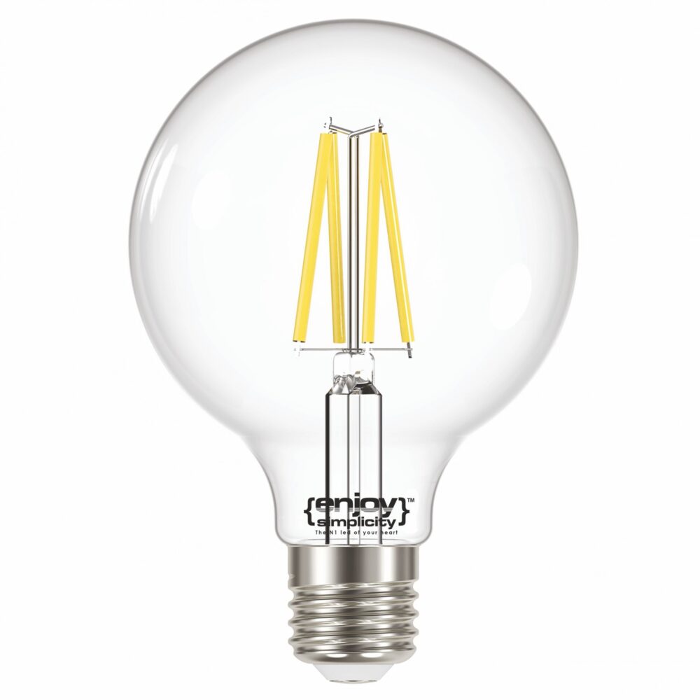 EL822882 | LED FILLAMENT CLEAR|G95 8W(>75w) E27|3000k|1060lm|{enjoysimplicity}™