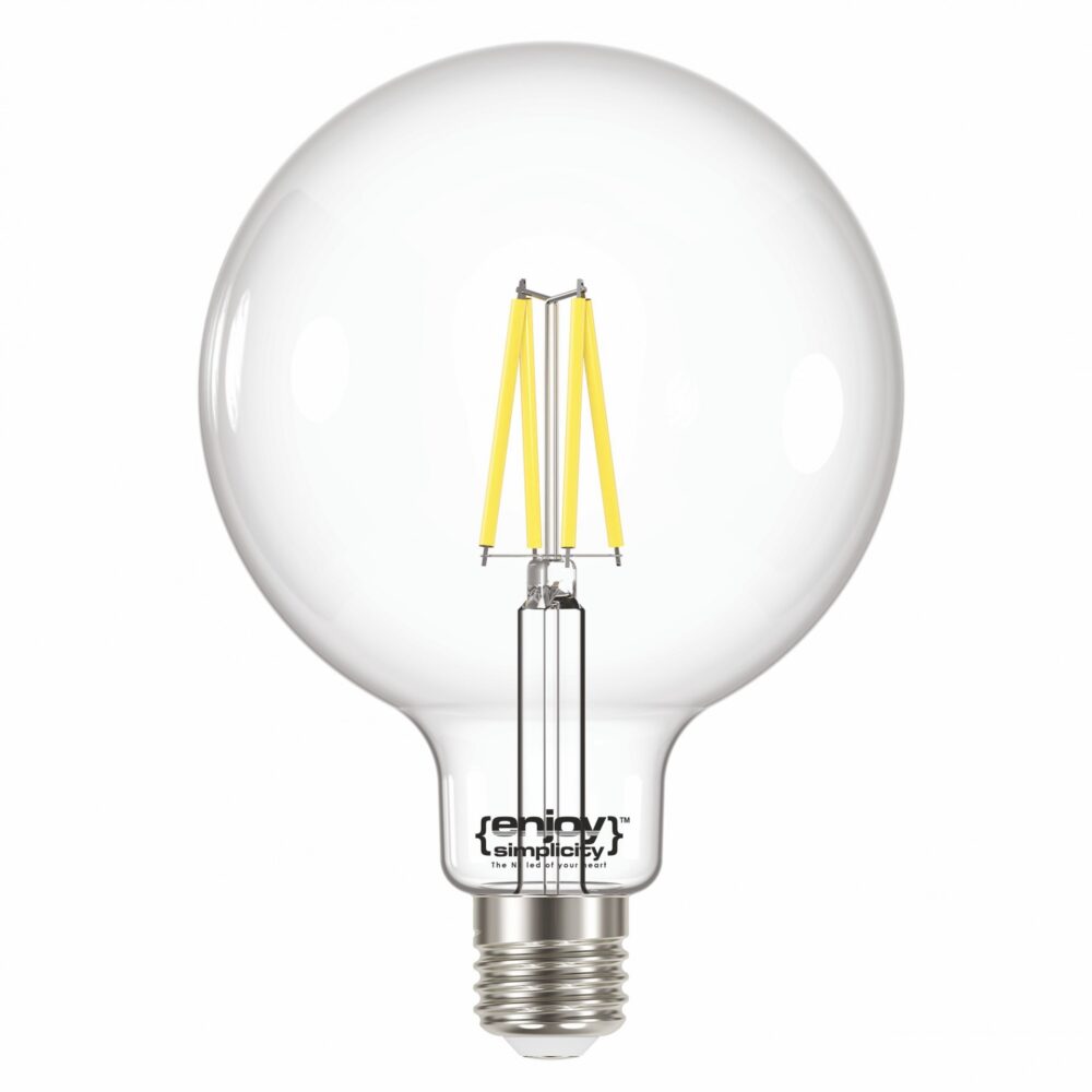 EL822884 | LED FILLAMENT CLEAR|G125 8W(>75w) E27|3000k|1060lm|{enjoysimplicity}™