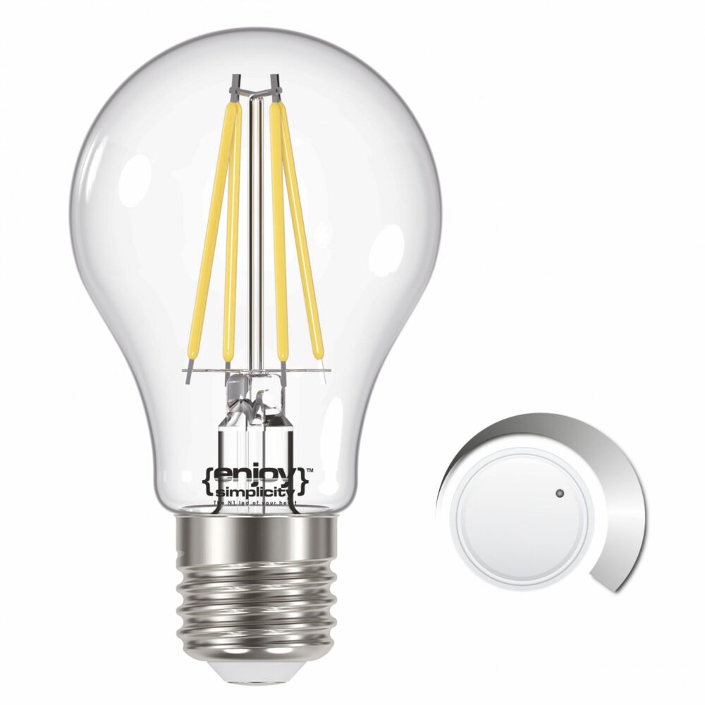 EL822930 | LED FILLAMENT CLEAR DIM|A60 8W(>75w) E27|3000k|1060lm|{enjoysimplicity}™