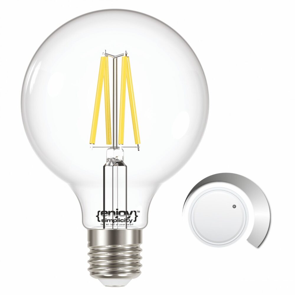 EL822935 | LED FILLAMENT CLEAR DIM|G95 7.8W(>60w) E27|3000k|806lm|{enjoysimplicity}™