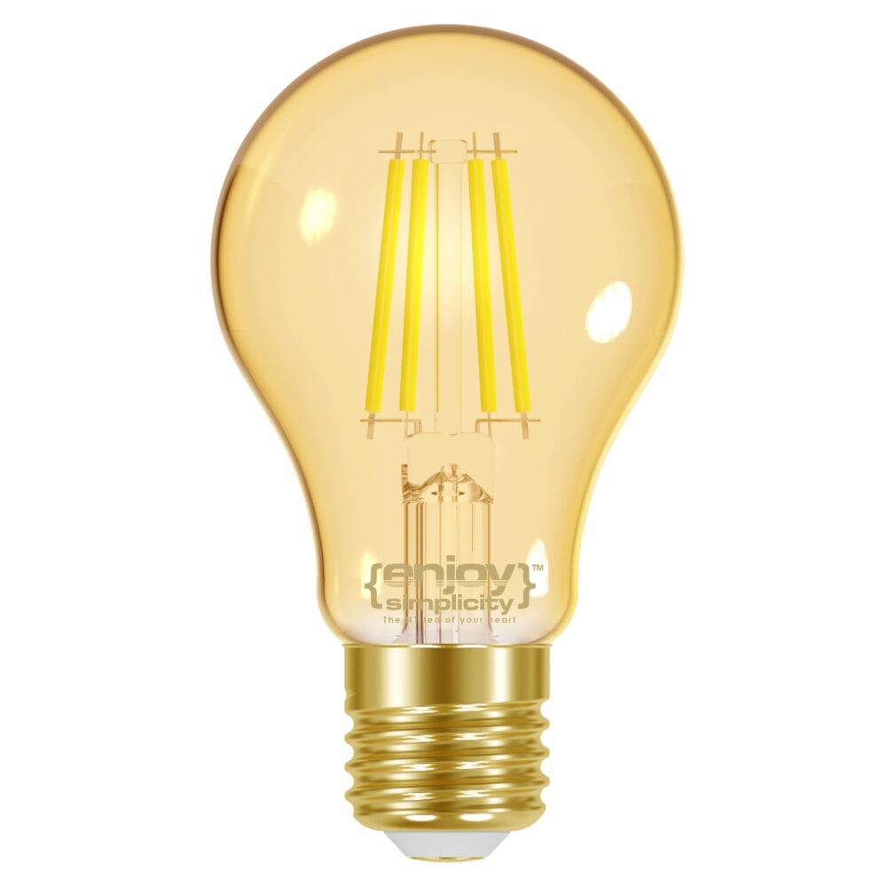 EL825601 | LED FILLAMENT AMBER|A60 4W(>35w) E27|