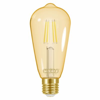 EL825641 | LED FILLAMENT AMBER|ST64 4W(>30w) E27|2200k|320lm|{enjoysimplicity}™