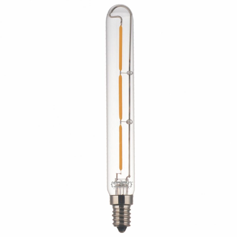 EL827904 | LED FILLAMENT CLEAR T20-3|2W Ε14|2700k|160lm|Non-Dim{enjoysimplicity}™