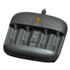 MINWA MW-AA02V-6U ΦΟΡΤΙΣΤΗΣ ΜΠΑΤΑΡΙΩΝ AA/AAA/C/D/9V ΜΕ 4 ΚΑΝΑΛΙΑ  MINWA