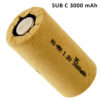 NI MH 3000mAh SUB C ΜΠΑΤΑΡΙΑ ΕΠΑΝΑΦΟΡΤΙΖΟΜΕΝΗ TC BATTERY