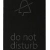 ΠΛΑΙΚΙΔΙΟ do not disturb ΜΑΥΡΟ ΙΝΟ