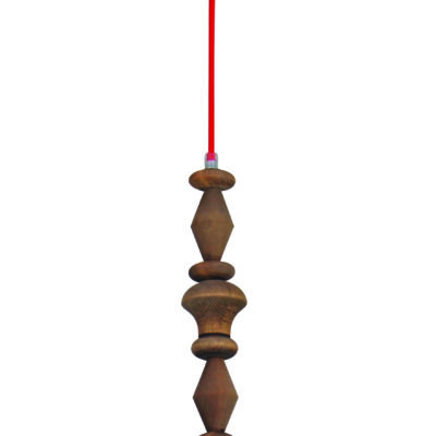 77-2723 HL-027R-1 MELODY AGED WOOD PENDANT HOMELIGHTING