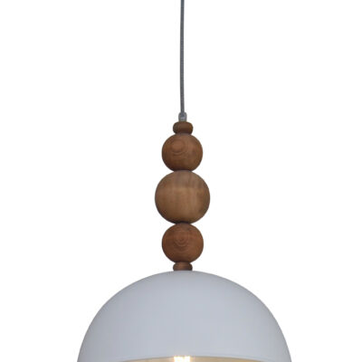 77-2740 HL-043RS-1P MONA WHITE PENDANT HOMELIGHTING