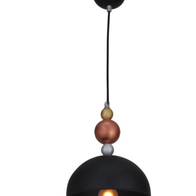 77-2742 HL-045RS-1P MONA BLACK PENDANT HOMELIGHTING