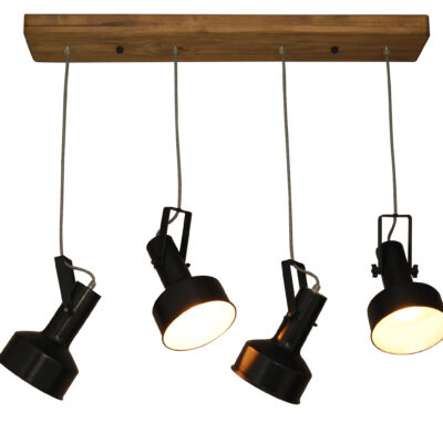 77-3050 HL-243S-4P FARCOM BLACK PENDANT HOMELIGHTING