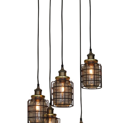 77-3068 HL-2248JG-5PC OKDA PENDANT HOMELIGHTING