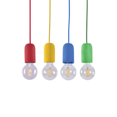 77-3572 SE 149-BE IRIS PENDANT LAMP BLUE 1E2 HOMELIGHTING