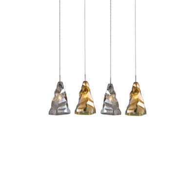 77-3701 SE4312-04 LUIGI PENDANT GLASS+ 1Z1 HOMELIGHTING