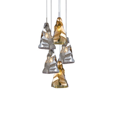 77-3702 SE4312-05 LUIGI PENDANT GLASS+ HOMELIGHTING