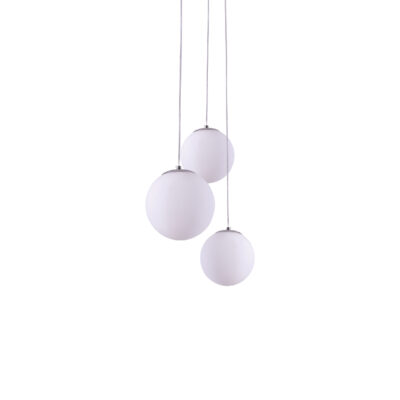 77-3713 SE1520-3 ALESSIA OPAL GLASS 2Φ15 & 1Φ20+ HOMELIGHTING