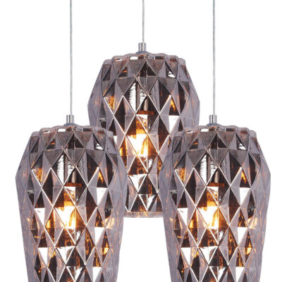 77-3722 SE4288S-03 LUCA PENDANT SMOKE GLASS+ HOMELIGHTING