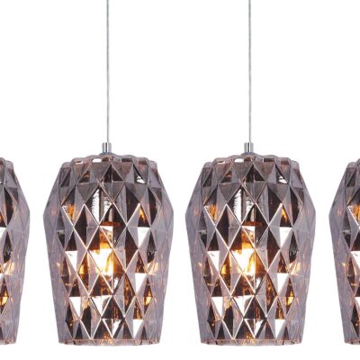77-3723 SE4288S-04 LUCA PENDANT SMOKE GLASS+ HOMELIGHTING