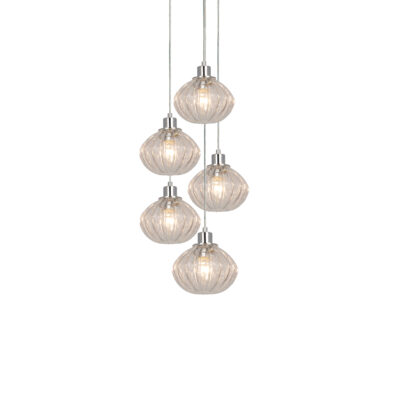 77-3743 SE331530-05 ADELE PENDANT CONGAC GLASS+ HOMELIGHTING