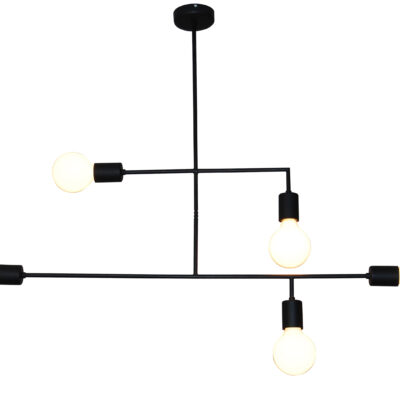 77-3812 HL-3525-5 RODNEY WHITE PENDANT HOMELIGHTING