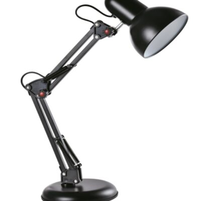 77-4493 YQ-2811 CLARK BLACK TABLE LAMP Δ3 HOMELIGHTING