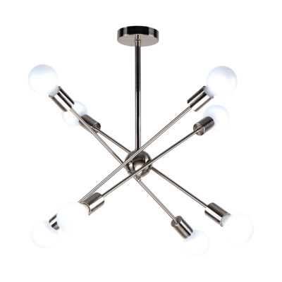 77-8096 KQ 2629/8 GWEN NICKEL PENDANT Δ4 HOMELIGHTING