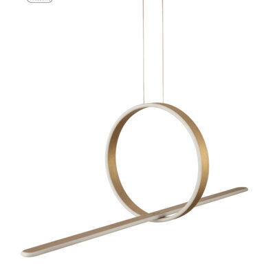 77-8120 SE LED 120 MILEA PENDANT GOLD MAT Α5 HOMELIGHTING