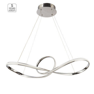77-8126 SE LED 80 MALBERA PENDANT CHROME Β5 HOMELIGHTING