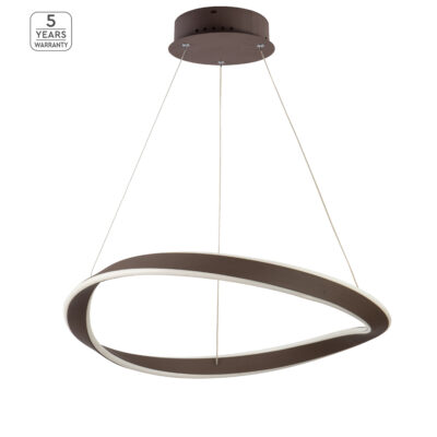 77-8128 SE LED 60 MATEO PENDANT COFFEE BROWN Β5 HOMELIGHTING