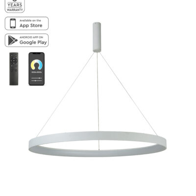77-8143 SE LED SMART 100 AMAYA PENDANT WHITE Δ5 HOMELIGHTING