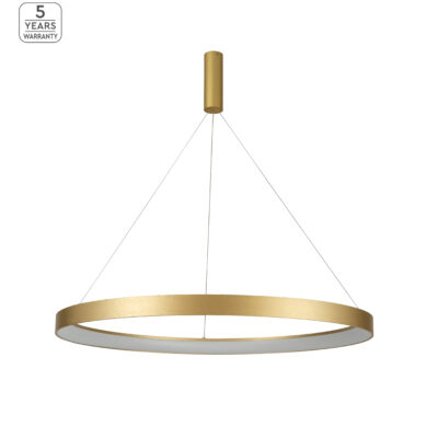 77-8149 SE LED 100 AMAYA PENDANT GOLD MAT Δ5 HOMELIGHTING