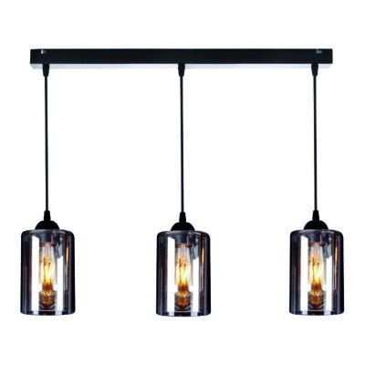 77-8201 KQ 8877-3 SMOG PENDANT SMOKED GLASSES Ζ2 HOMELIGHTING