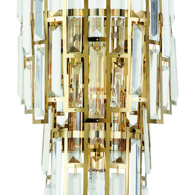 77-8211 M8021G DIGITAL TITANIUM GOLD WALL LAMP 1B3 HOMELIGHTING