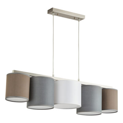 77-8232 SE21-WGBB-88 COZY WHITE,GREY,BROWN & BLACK SHADES Γ1 HOMELIGHTING