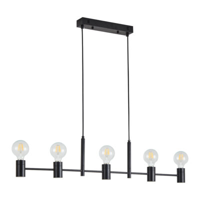 77-8249 SE21-BL-120 ADEPT BLACK METAL PENDANT Γ4 HOMELIGHTING