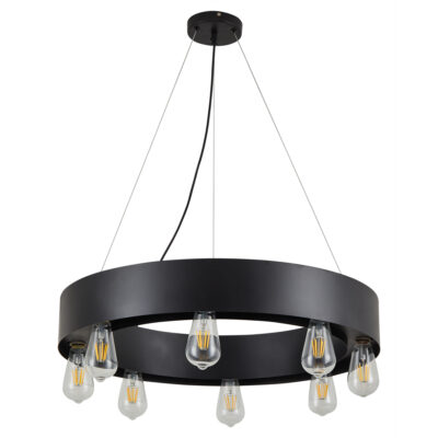 77-8255 SE21-BL-65 TALE BLACK METAL PENDANT B2 HOMELIGHTING