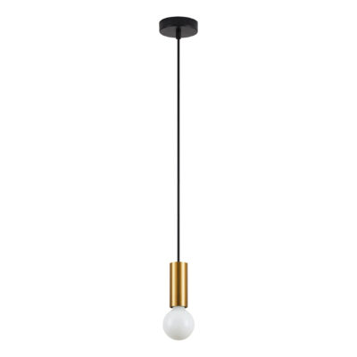 77-8267 SE21-GM-4 ADEPT TUBE GOLD MATT PENDANT B1 HOMELIGHTING