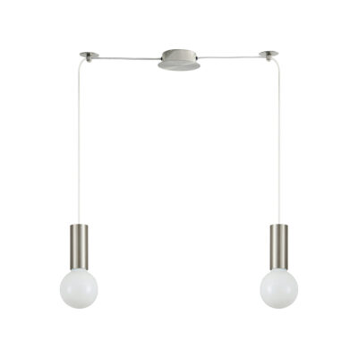 77-8388 SE21-NM-4-NM2 ADEPT TUBE Nickel Matt Pendant+ HOMELIGHTING