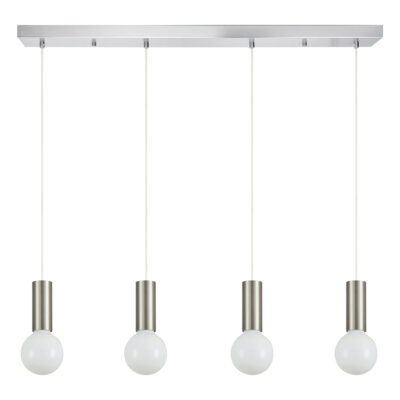 77-8391 SE21-NM-4-4NM ADEPT TUBE Nickel Matt Pendant+ HOMELIGHTING