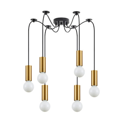 77-8568 SE21-GM-4-BL6 ADEPT TUBE Gold Matt Pendant+ HOMELIGHTING
