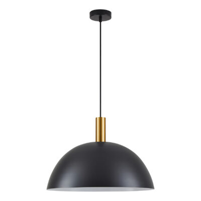 77-8592 SE21-GM-4-MS50 ADEPT TUBE Gold Matt Pendant Black Metal Shade+ HOMELIGHTING
